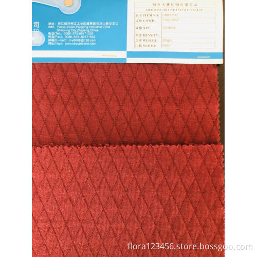 Small Diamond Jacquard Fabric